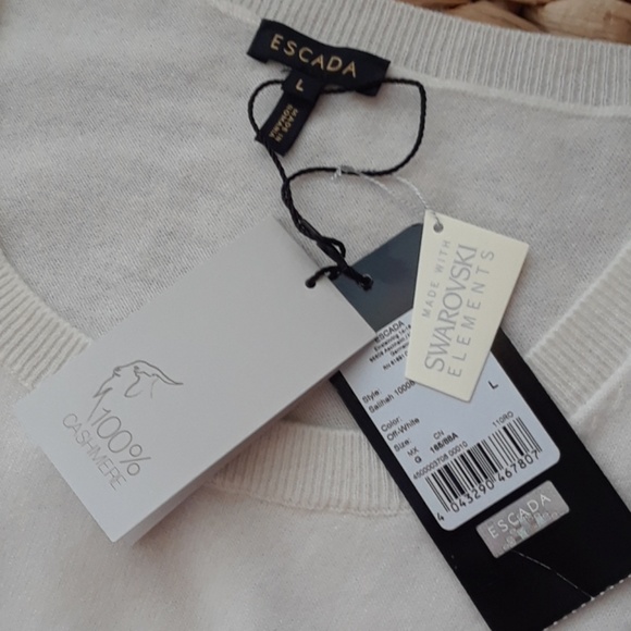 Escada Tops - Flash sale!ESCADA CASHMERE TANK..NWT..BUY NOW PRICE ONLY!!!